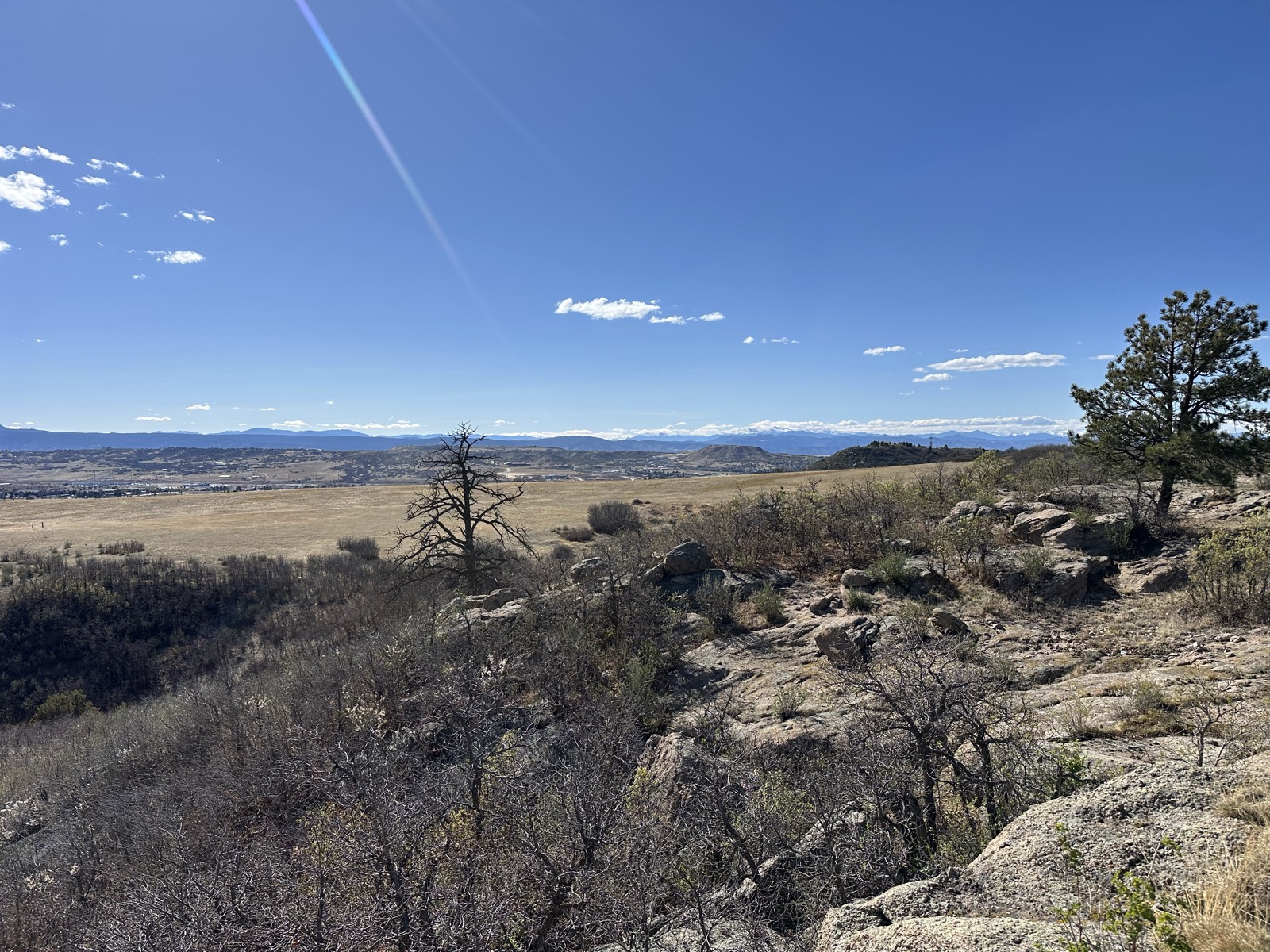 Open land with Front Range views